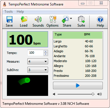 TempoPerfect Software